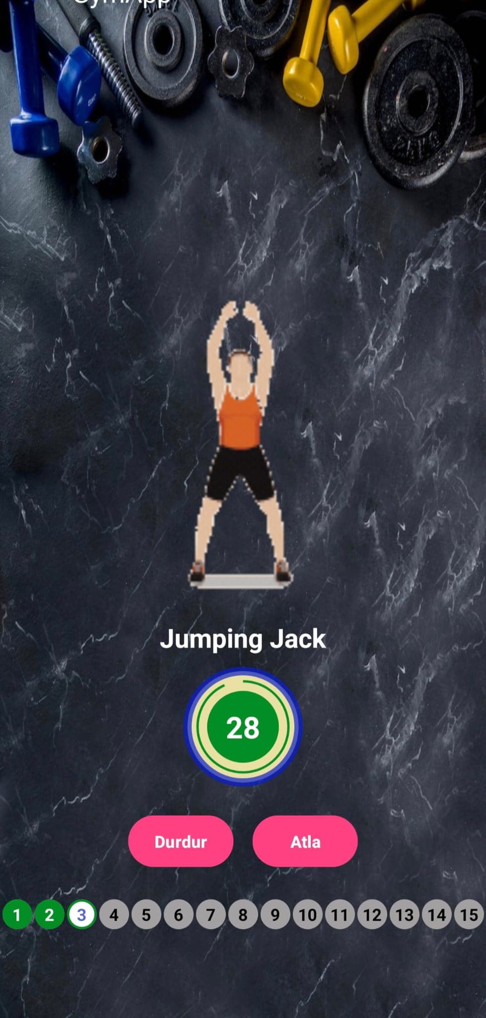 FitApp screenshot 1