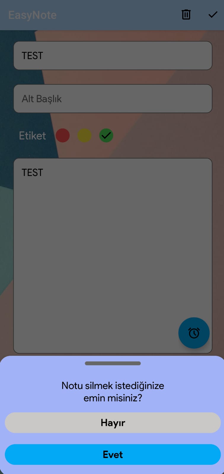 EasyNote Görsel 8